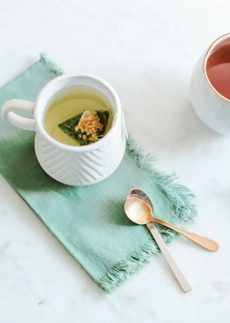 Tea with Tae – wholesale Tea bags – Genmaicha Japanese Green Tea Pouch (20, 60, or 100 tea bags)2