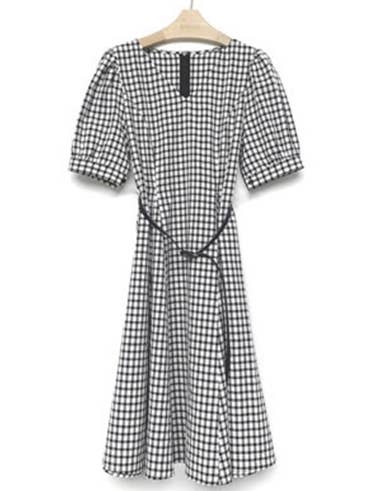 Justzzu - Wholesale Dress - Women's - Andromeda Midi Dress with belt3