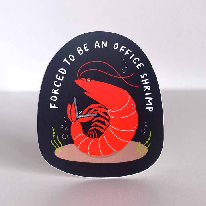 Sentient Stories - Wholesale Sticker - Vinyl Sticker Set - Nymph & Shrimp1