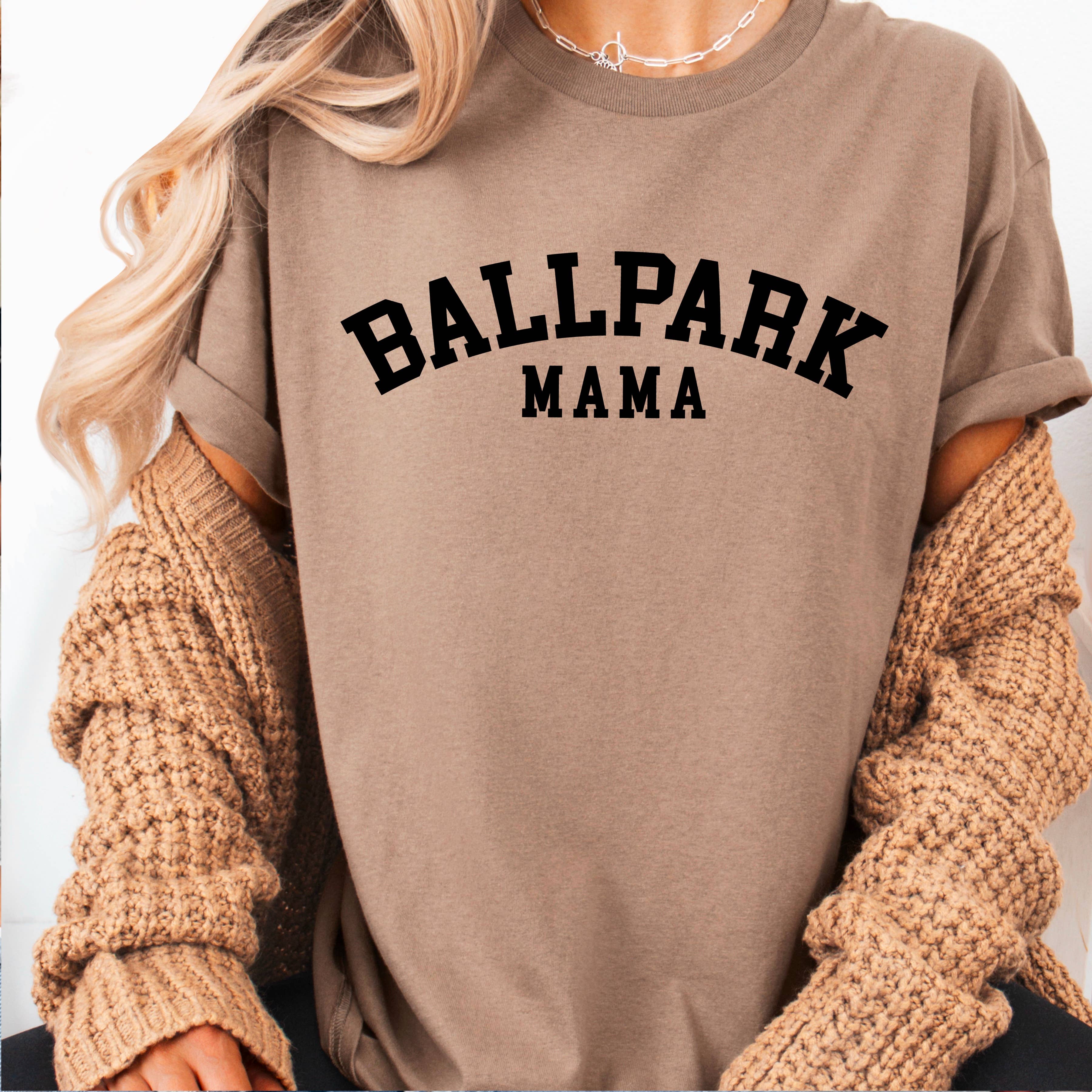 Shoppe SHC - Wholesale T-Shirt (Graphic) - Women's - Ballpark Mama Graphic Shirt | Gameday Shirt | Gildan  2