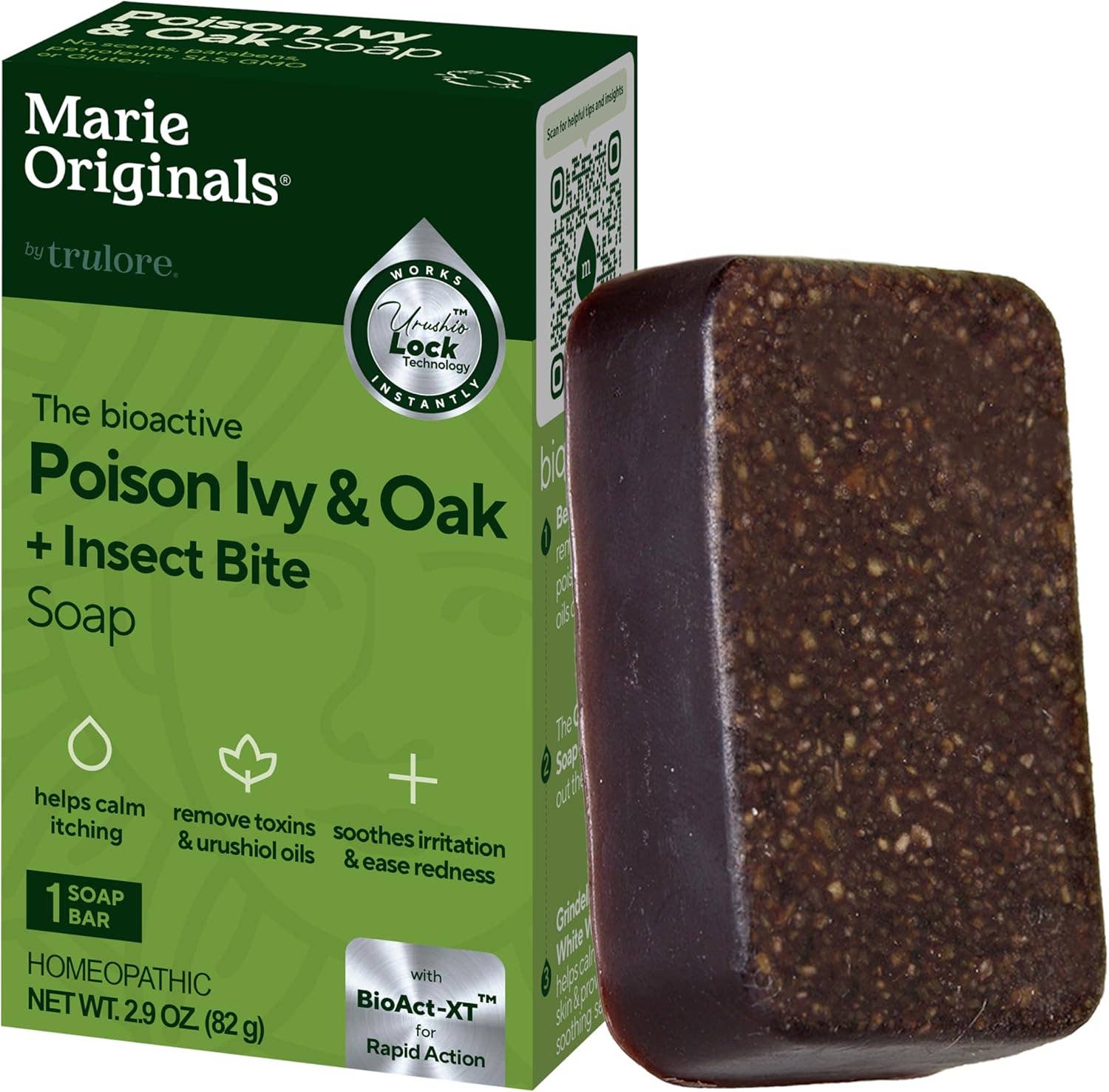 Marie's Original Formulas – wholesale First aid kit – Poison Ivy & Oak Soap | Natural Anti-Itch Cleanser 2.9 Oz