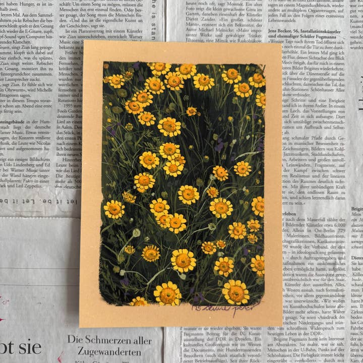 Impression de Marguerite dorée pour la vente par denaisx