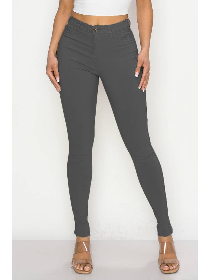 Denim Zone U.S.A. - Wholesale Jeans - Women's - OPEN PACK SUPER STRETCHY UNIFORM COLOR PANTS2