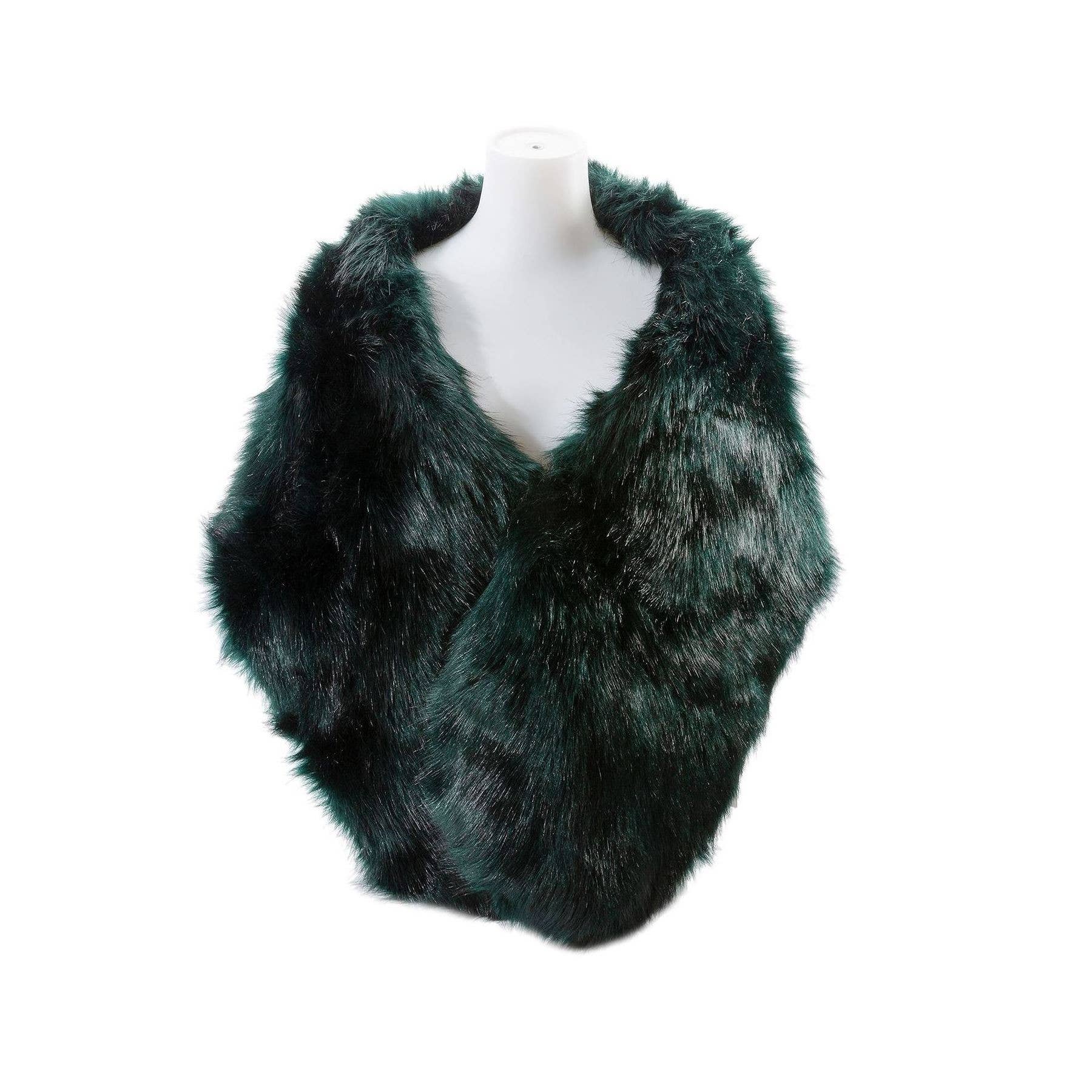 Diacly - Wholesale Fur/Faux Fur Coat - Women's - Over Size Faux Felt Fur Scarf Shawl Wrap4