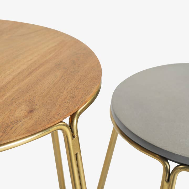 ExpoBazaar - Wholesale Side Table - Toshi Side Table Set of 2