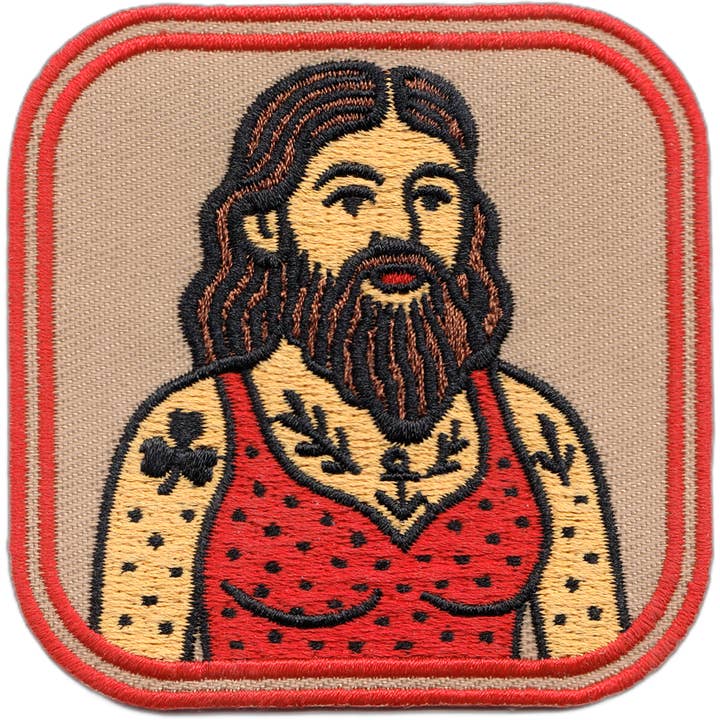 Patch - Circus - Bearded Lady for wholesale by Square Deal Recordings & Supplies