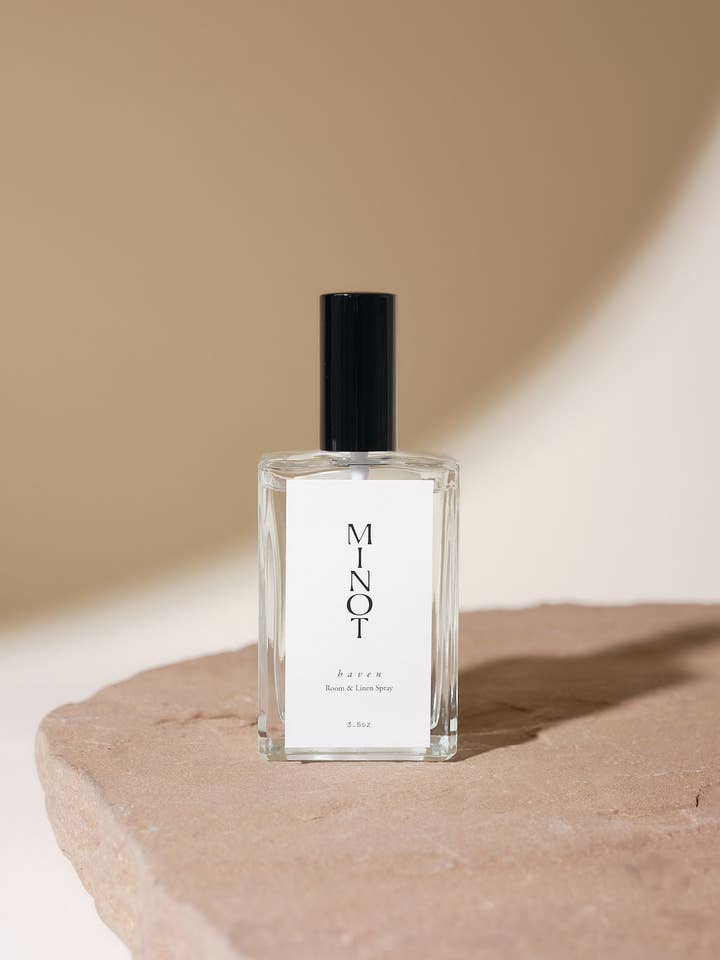 Haven - Luxury Non-toxic Room & Linen Spray, 3.5 oz. for wholesale by Minot