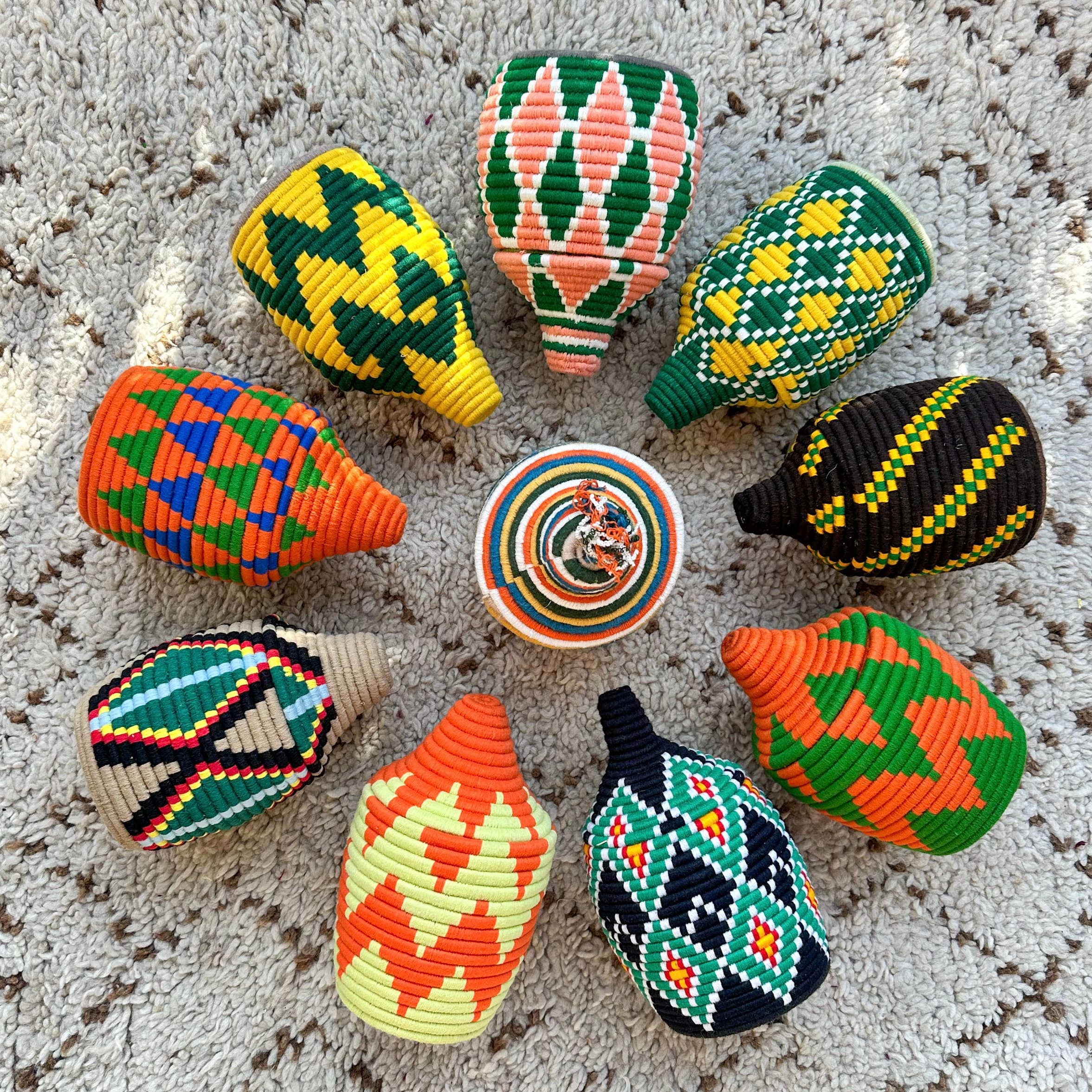 SOUK in the CITY - Vendita all'ingrosso Cestini - Piccoli cestini berberi colorati8