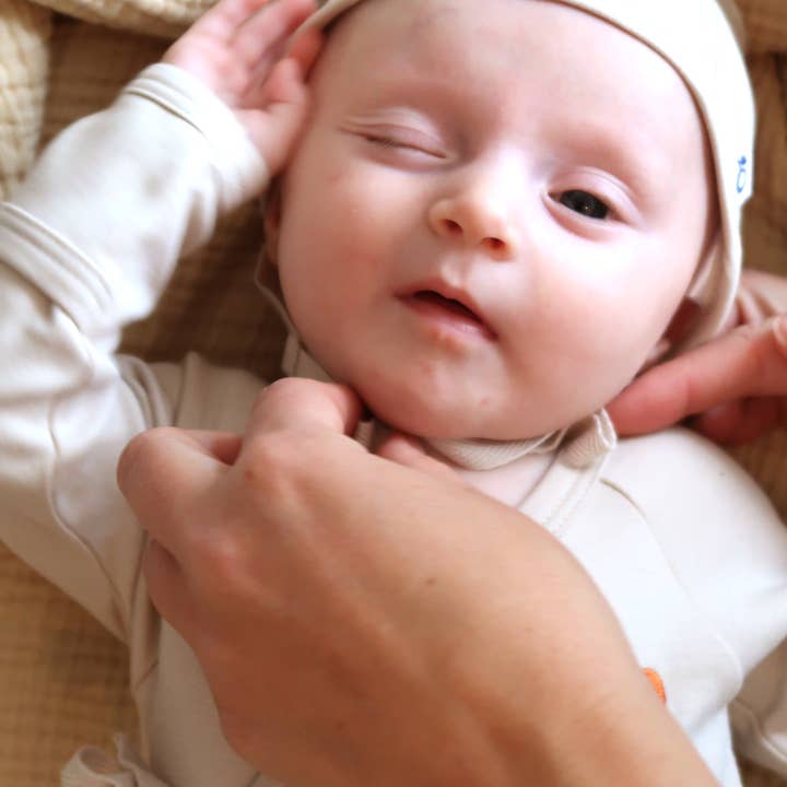 Granelito (EU) - Wholesale Newborn/Knit Hat - Baby - Organic Pima cotton baby hat - sand1