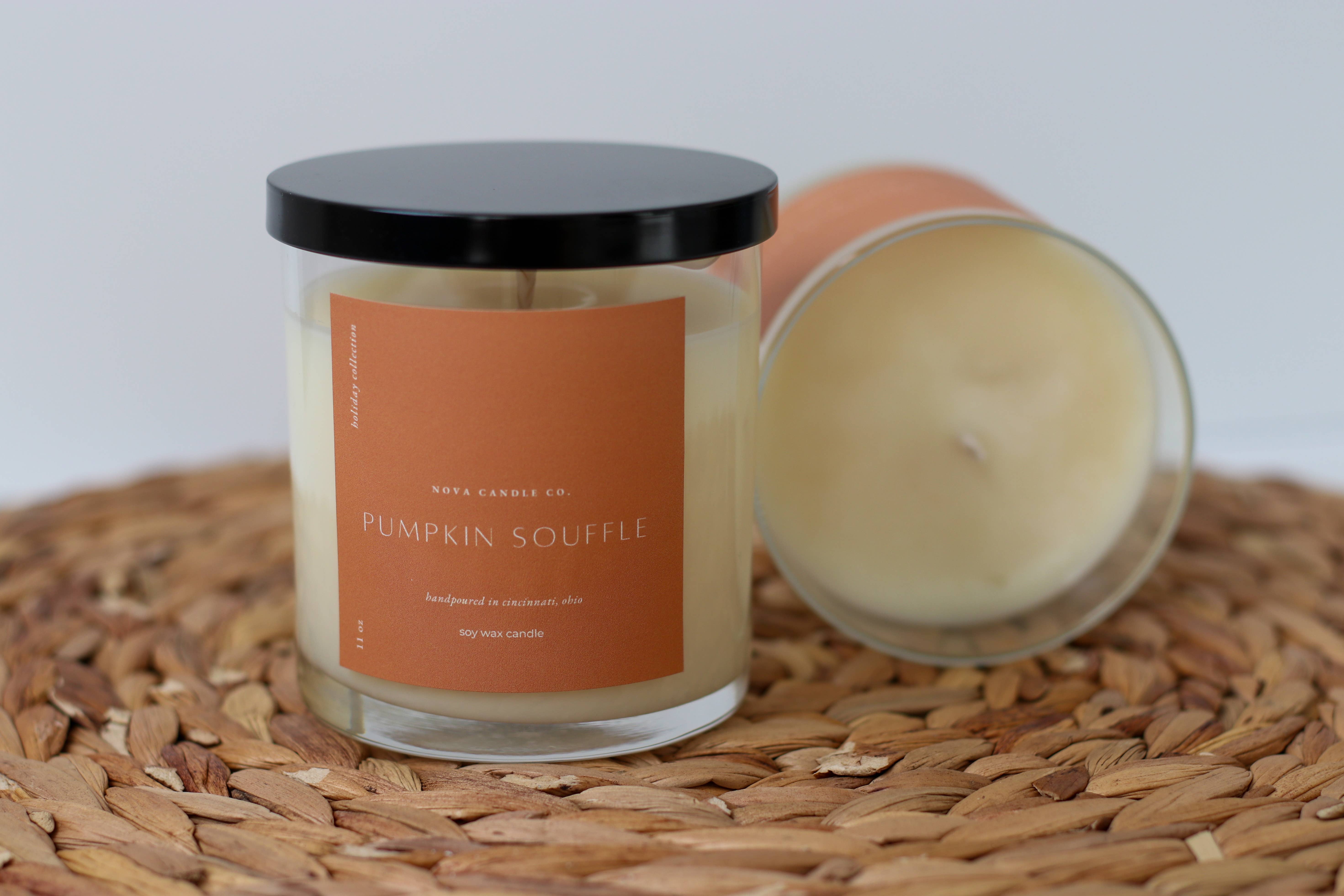 Nova Candle Co - Wholesale Jar/Filled Candle - Soy Wax Candle | Classic Glass Jar (Holiday Edition)2