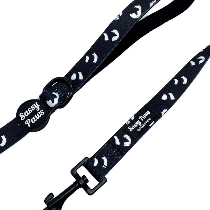 Sassy Paws Collection - Venta al por mayor Correa - Perros - Correa para perro - Pantera negra