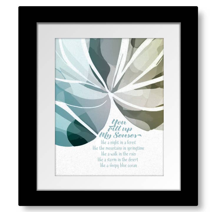 Annie's Song by John Denver - Love Song Wall Art Lyric Print for wholesale by Song Lyrics Art