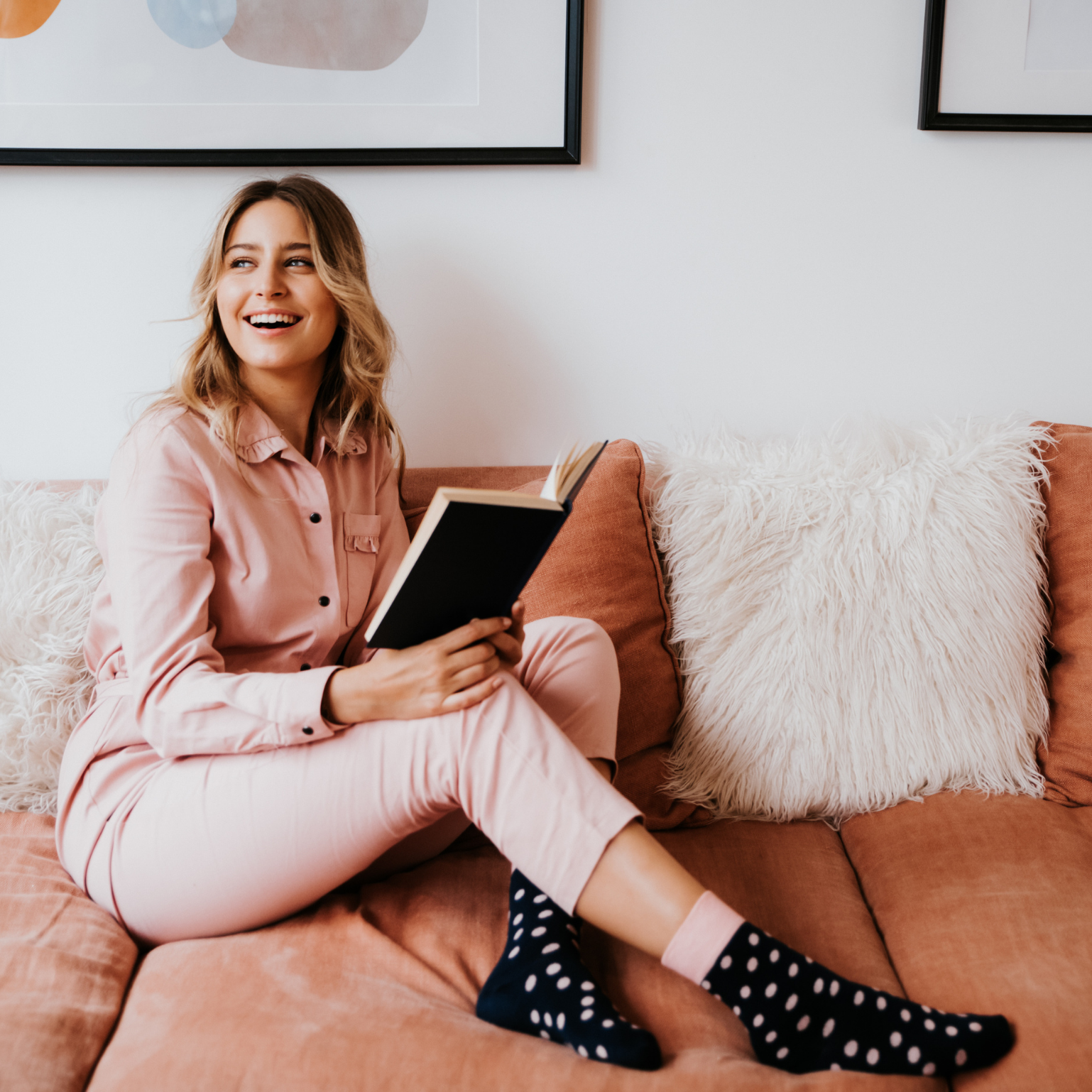 Maison Causettes – Engroshandel Strømper - Dame – Kvinders økologiske bomuldsstrømper - Paulette la Funky1