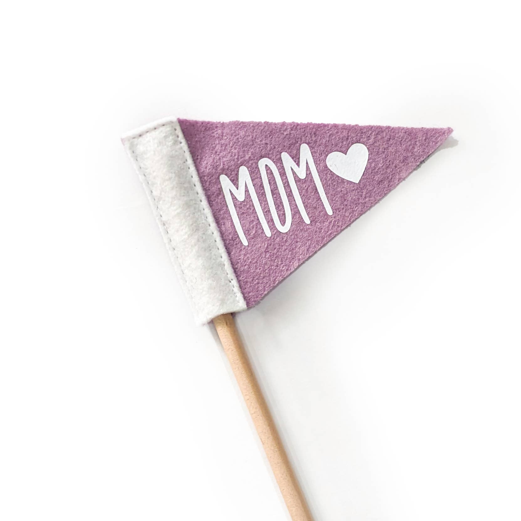 Pennant For Your Thoughts - Wholesale Flag - Mother's Day Tiny Flag Pennant | Wool Blend, Handmade in USA24