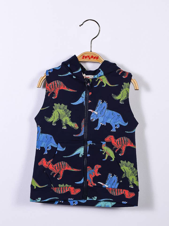 Unisex Børne Hætteklædte Vest for engroshandel hos ZEYLAND