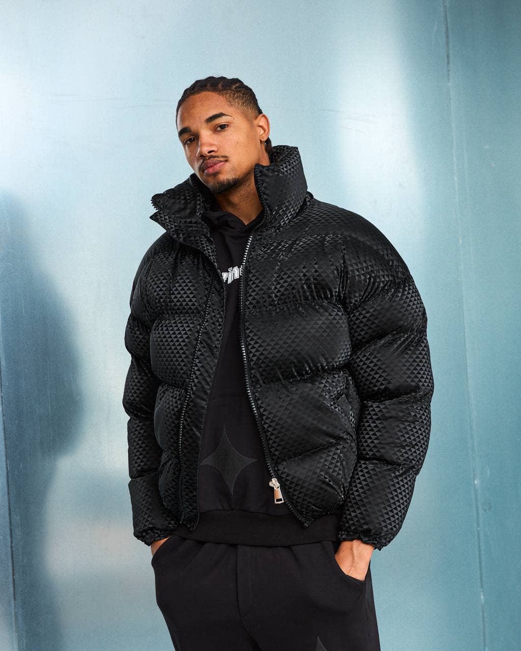 PremiumDenim - Wholesale Jacket - Men's - Mens Premium Cropped Puffer Coat Designer Jacket