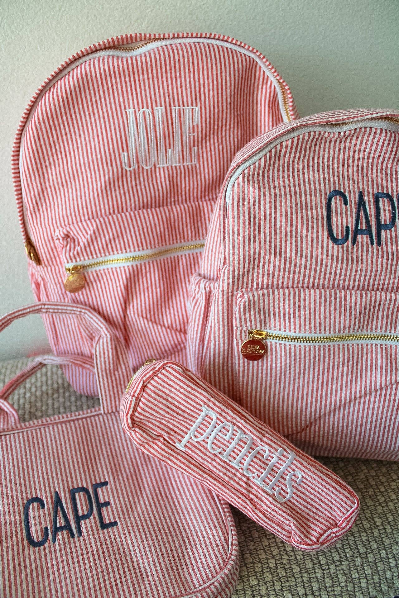 KENZKUSTOMZ - Wholesale Backpack - Kids - Gingham Backpack0