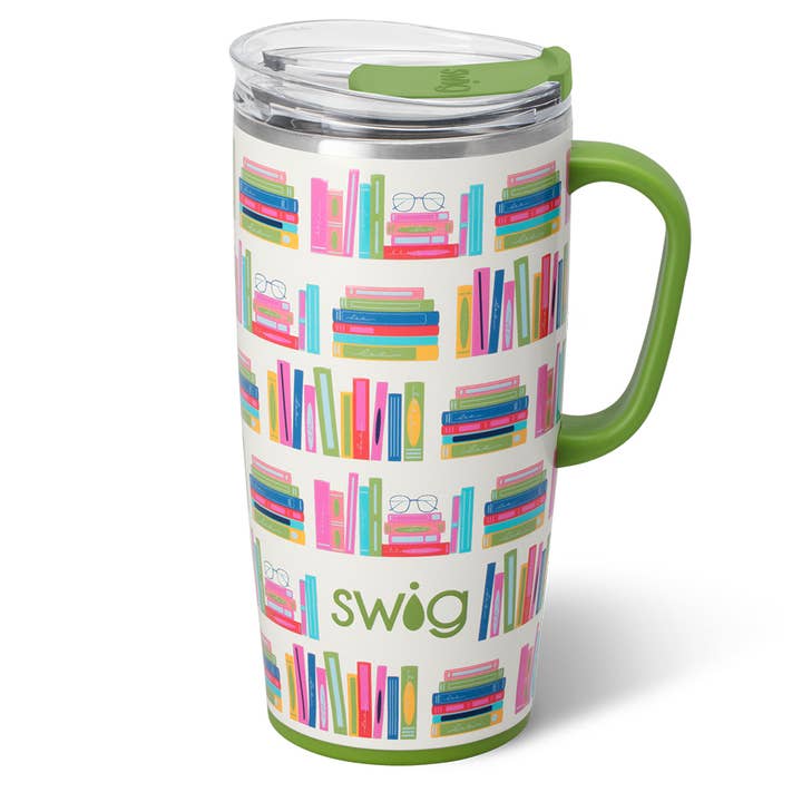 Book Club Travel Mug (22oz) for wholesale by Swig Life