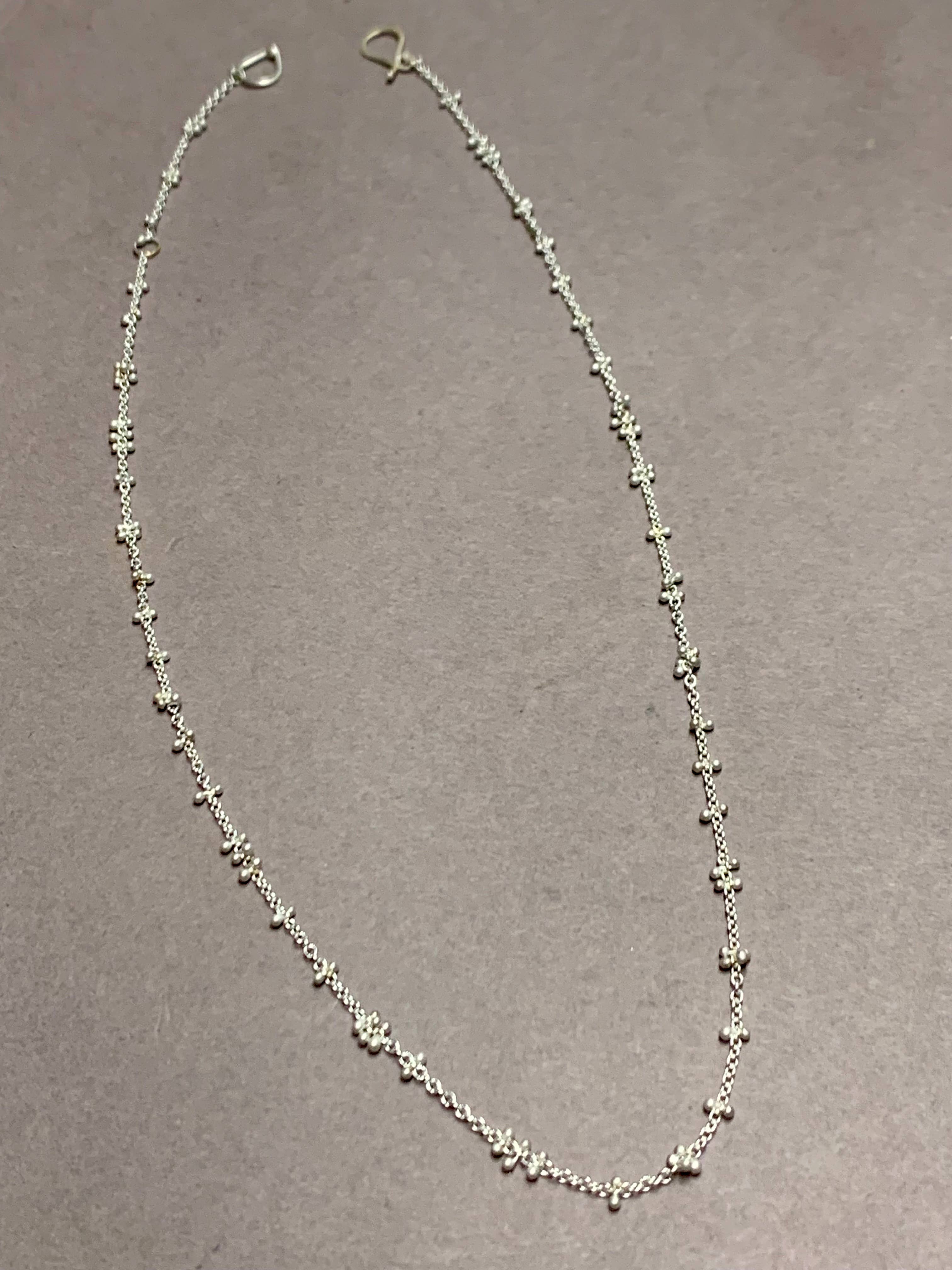 YedOmi Jewelry - Wholesale Link & Chain Necklace - Scattered Caviar Necklace5