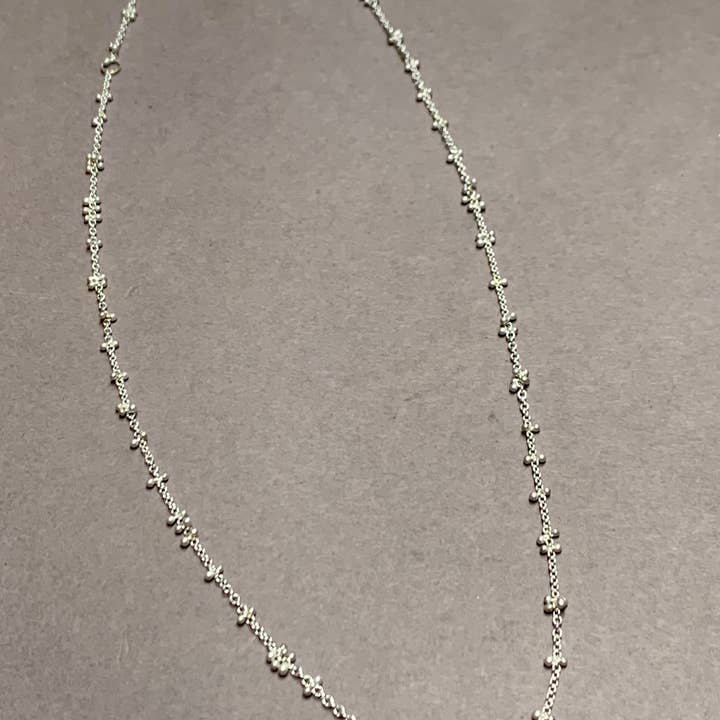 YedOmi Jewelry - Wholesale Link & Chain Necklace - Scattered Caviar Necklace5