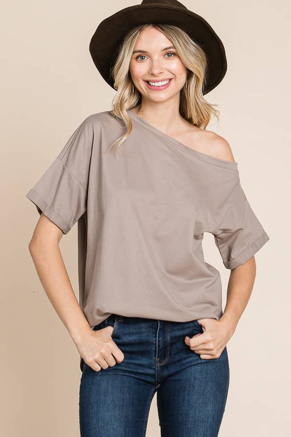 Culture Code - Wholesale Knit Top - Women's - CJT1125A - OFF SHOULDER TOP12