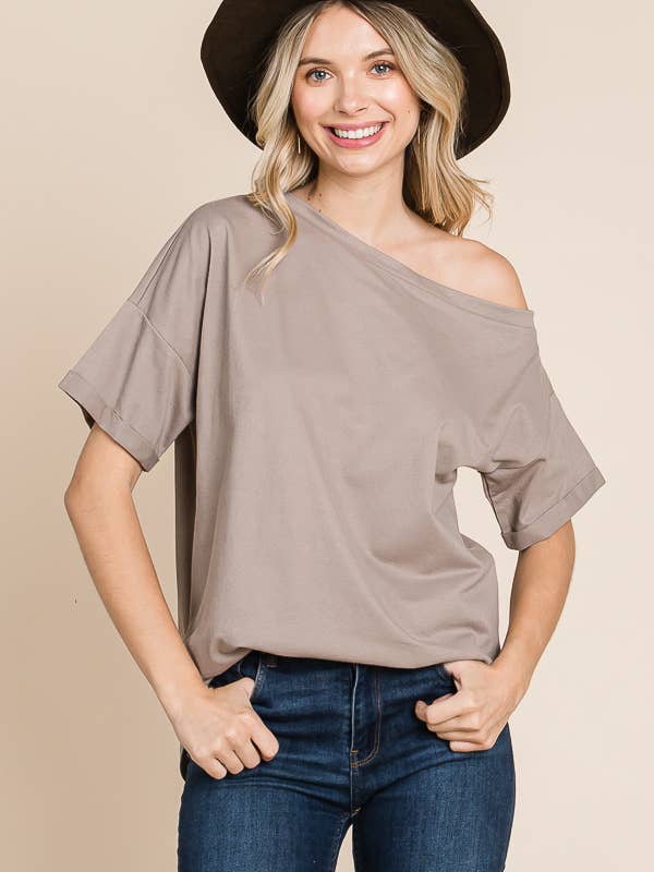 Culture Code - Wholesale Knit Top - Women's - CJT1125A - OFF SHOULDER TOP12