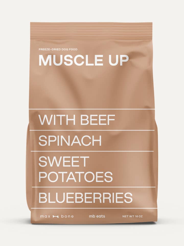 MUSCLE UP Beef Freeze-Dried Meal for Dogs for wholesale by maxbone