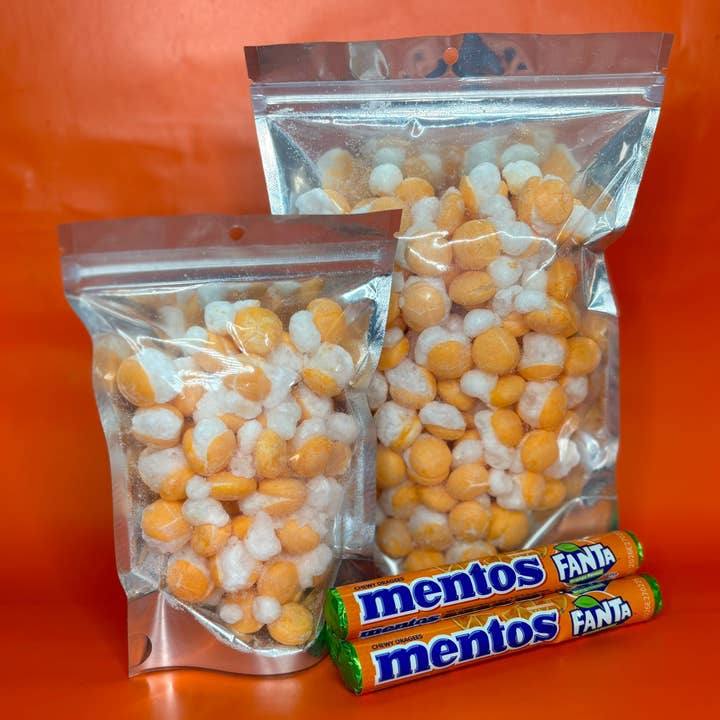 Freeze Dried Sweets - Wholesale Hard Candy - Fanta Orange Fruitos 75g - Freeze Dried Sweets1
