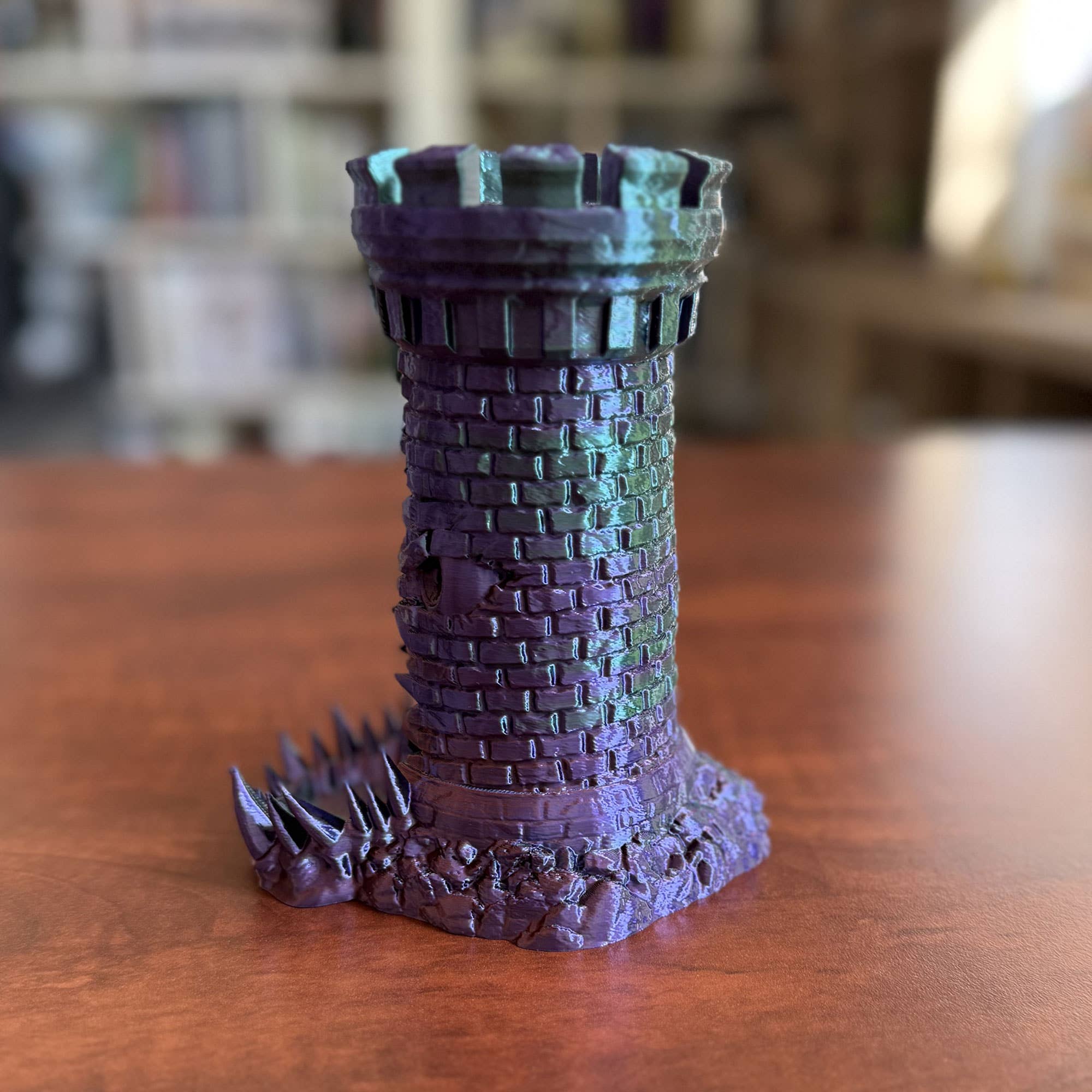 American Carver LLC – wholesale Dice – Mimic Dice Tower | TTRPG, D&D, Pathfinder, CoC3