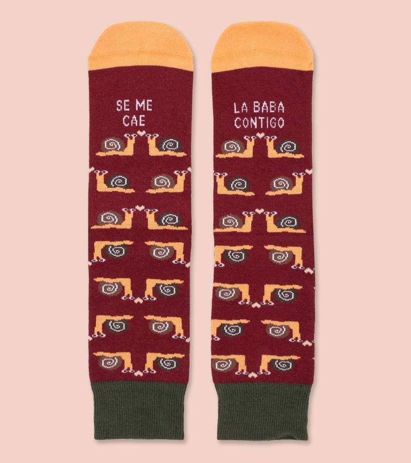 UO - Venta al por mayor Calcetines - Unisex - Calcetines "Se Me Cae La Baba Contigo"0