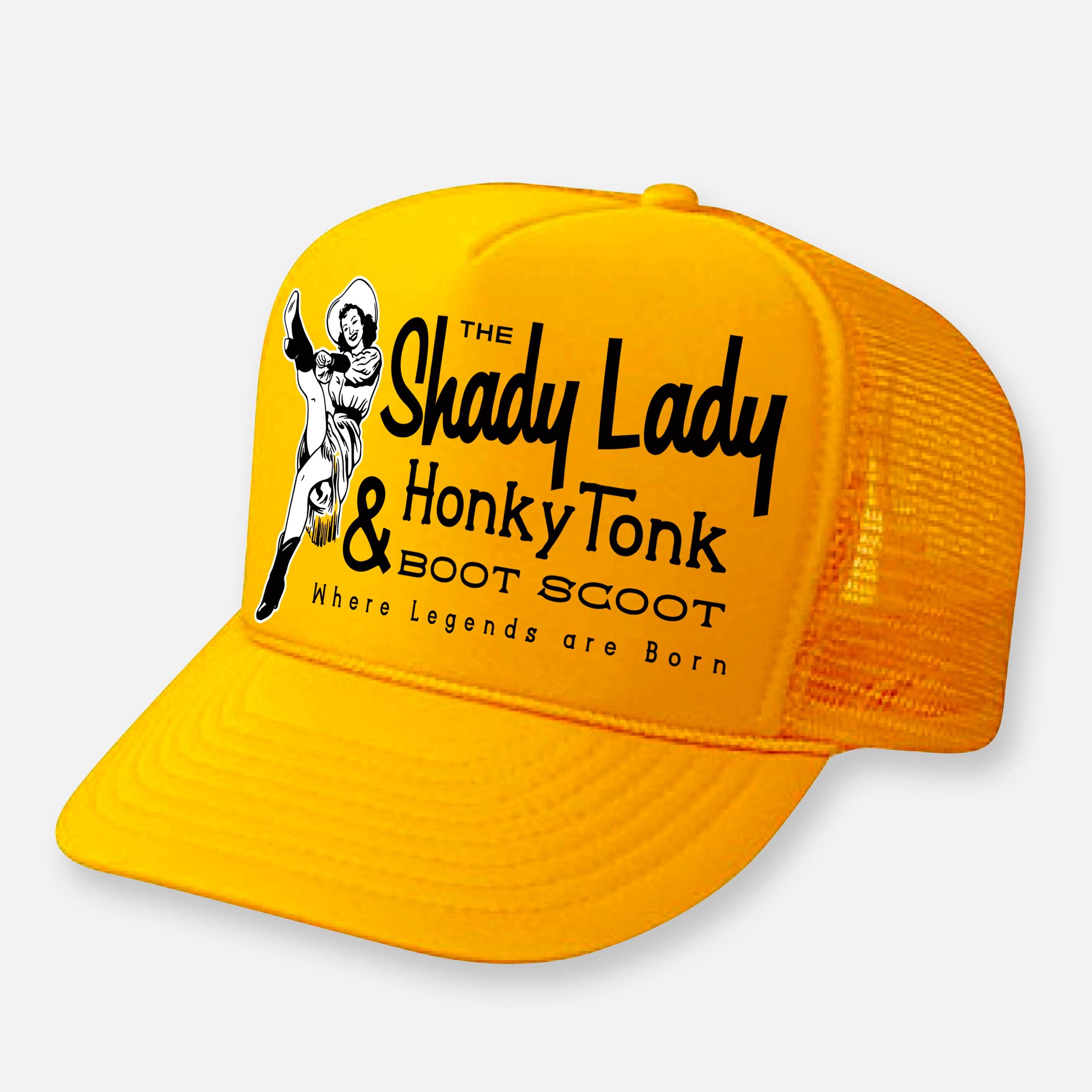 Webig Moto Company - Venta al por mayor Gorra trucker - Unisex - SOMBREROS THE SHADY LADY HONKY TONK9