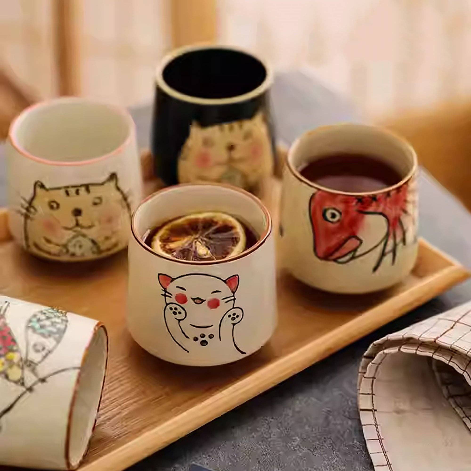 MinoCraft - Wholesale Coffee Mug - Japanese retro pattern tea cup4