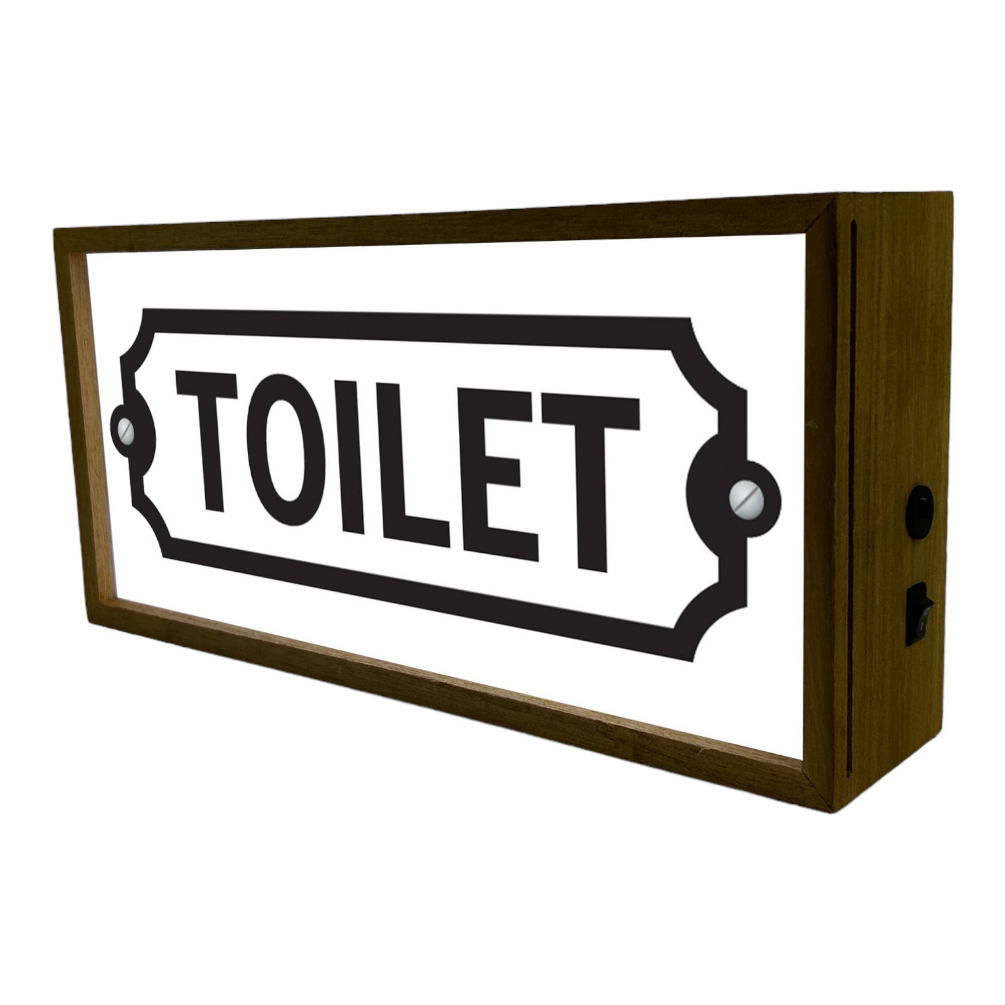 Echo Three - Wholesale Night Light - Light Box Toilet Sign2