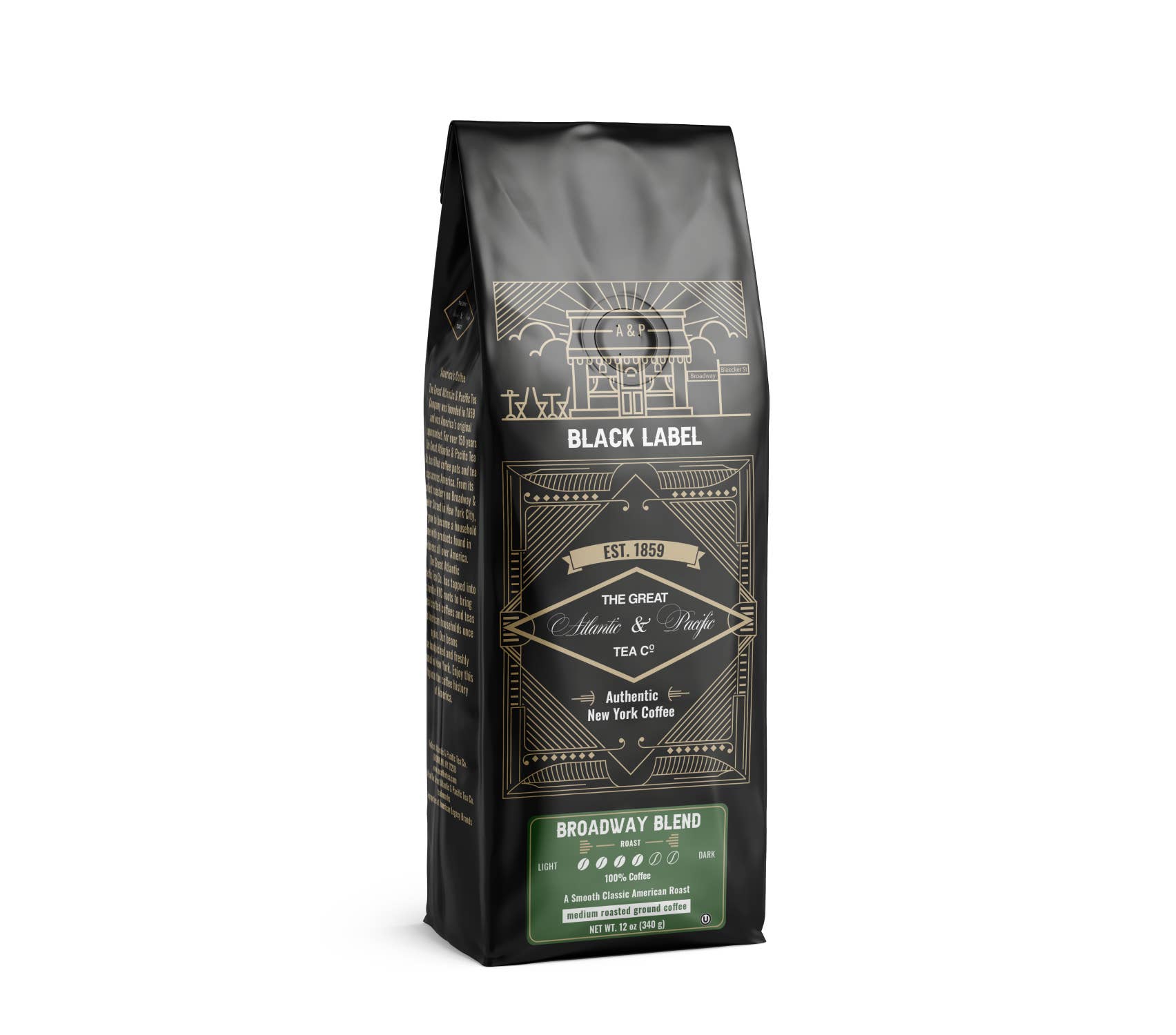The Great Atlantic Pacific Tea Co - Wholesale Ground Coffee - A&P Broadway Blend Ground Coffee, 12 oz