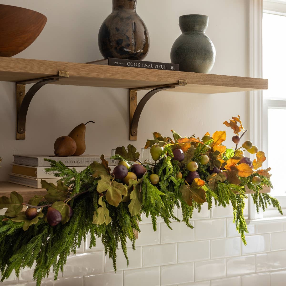 Afloral - Wholesale Artificial Plant - Faux Pear Fruit Branch - 39"2