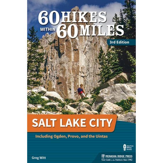 60 Hikes: Salt Lake City 3e for wholesale by AdventureKEEN