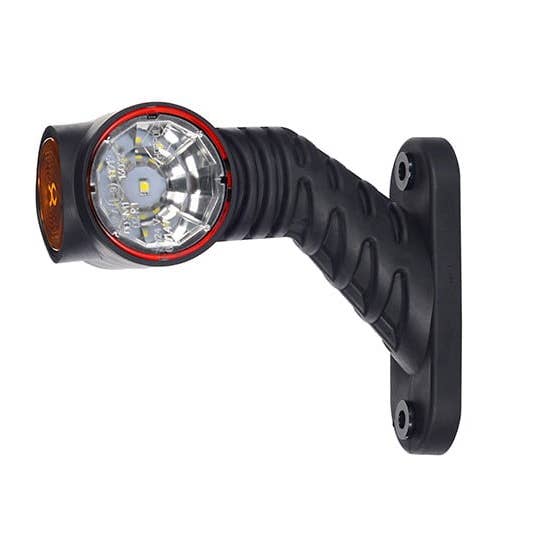 Triple LED Auxiliary Side Arm Outline Marker Light Set LD 2180 & LD 2181 for wholesale by RoadLites