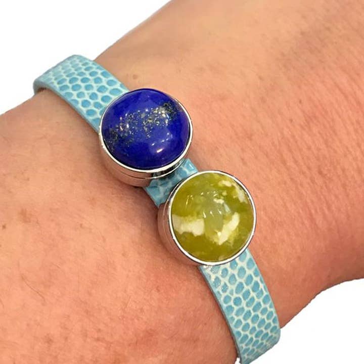 K-YOU Bracelet cuir pour la vente par La Boîte à Cailloux