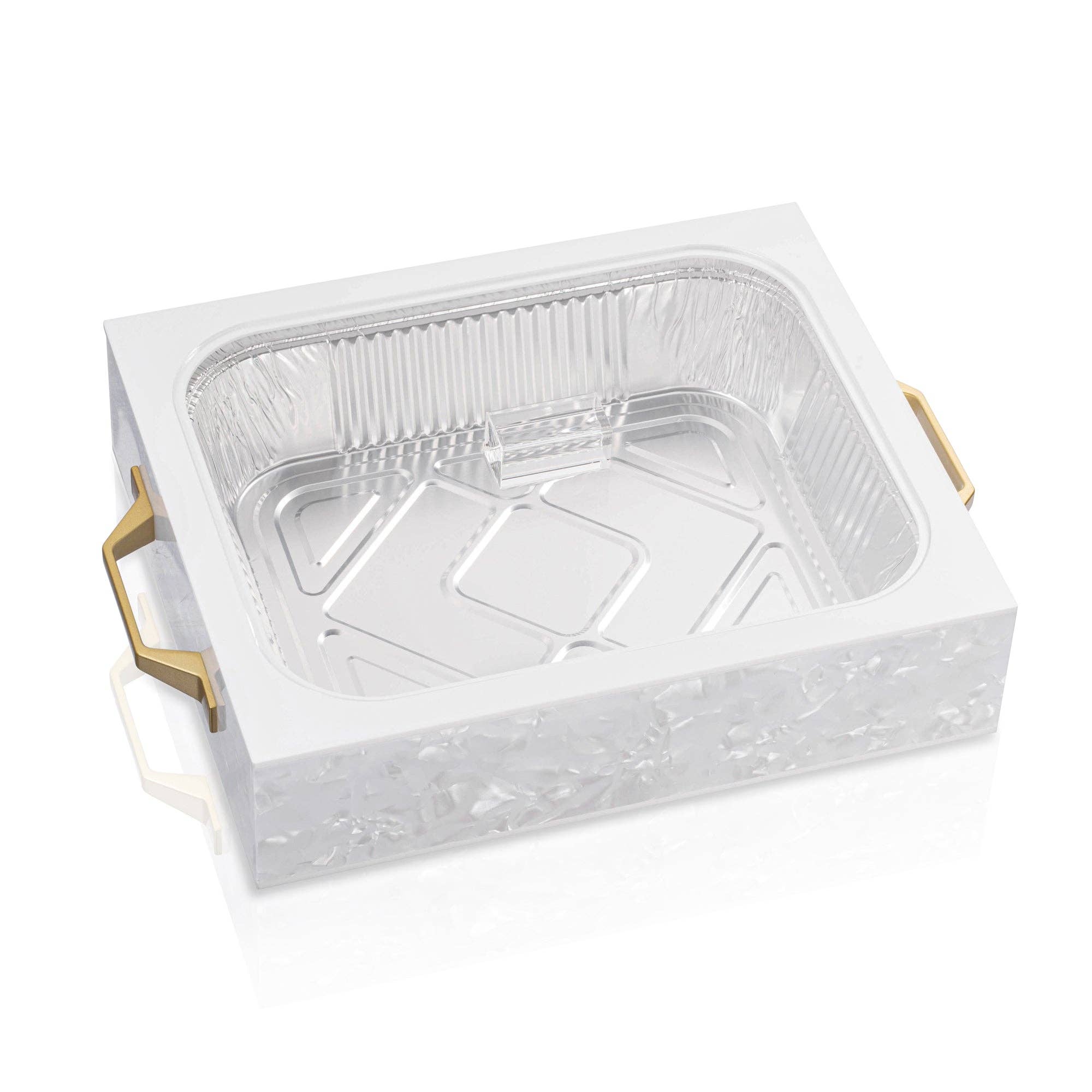 Waterdale Collection - Wholesale Decorative Tray - Pearlstone 9x13 Pan Holder0