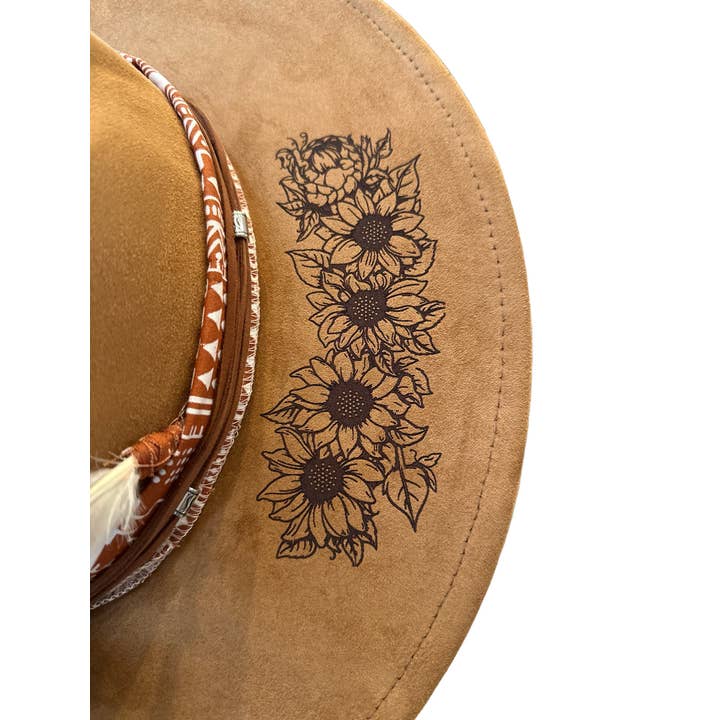 Wild Indigo - Wholesale Cowboy Hat - Women's - Zach Bryan Lyrics Burnt Hat Western Hat