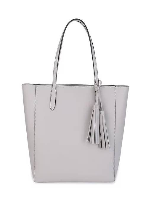 Glatter veganer Leder-Tall-Tote - FTT18119 für den Großhandel von KATIE Q