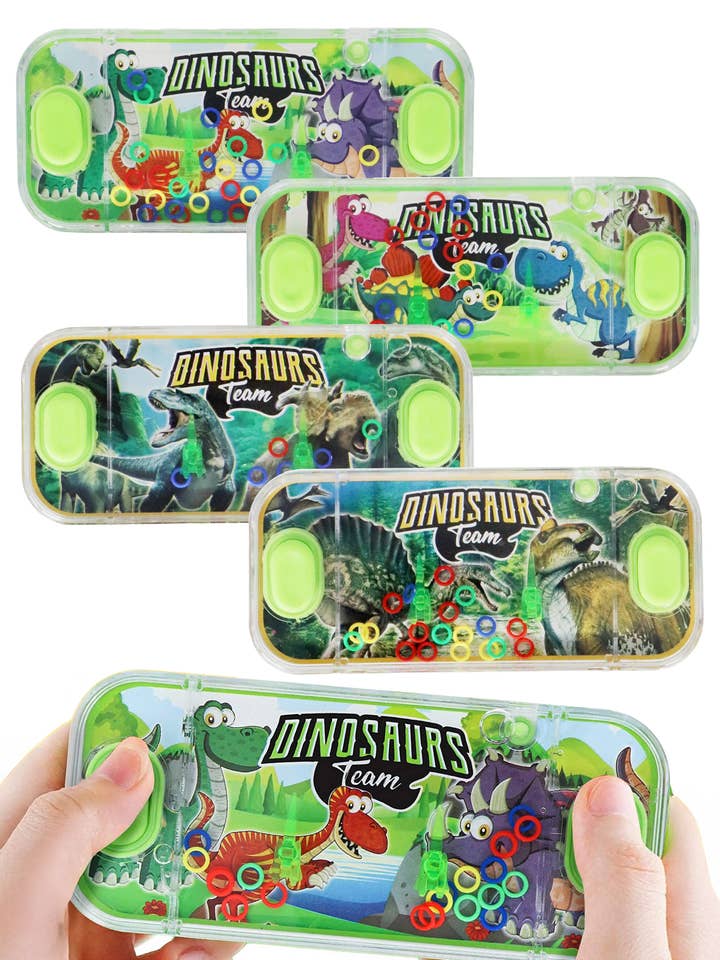 Dinosaur Stacking Ring Toss Water Game - 12 pcs for wholesale by Cap Zone