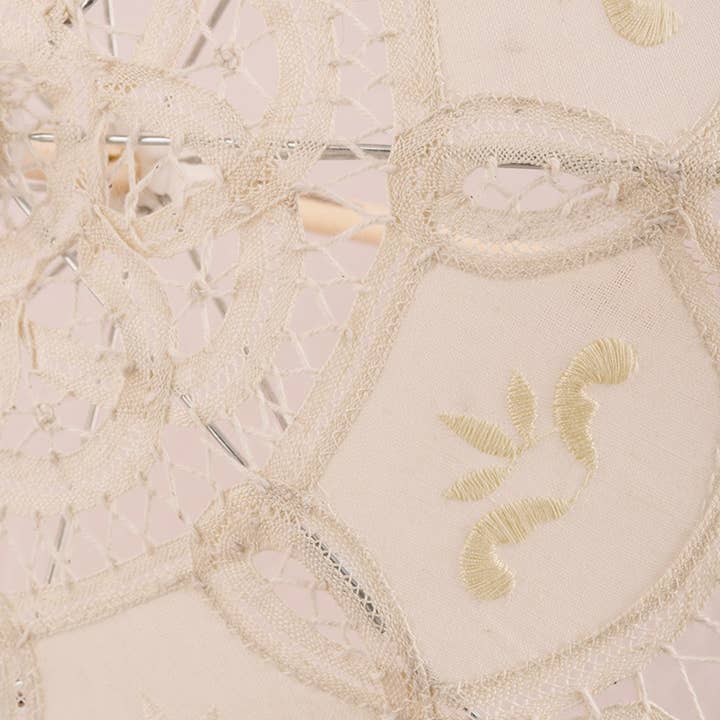 Weddingstar Inc. - Wholesale Umbrella - Women's - Antiqued Battenburg Lace Parasol - Small
