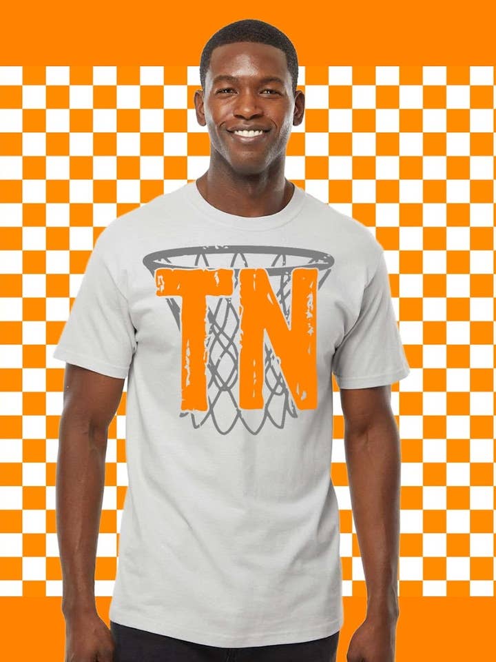 Tennessee Basketball - Men Or Women's Tee for wholesale by Southern Fashion