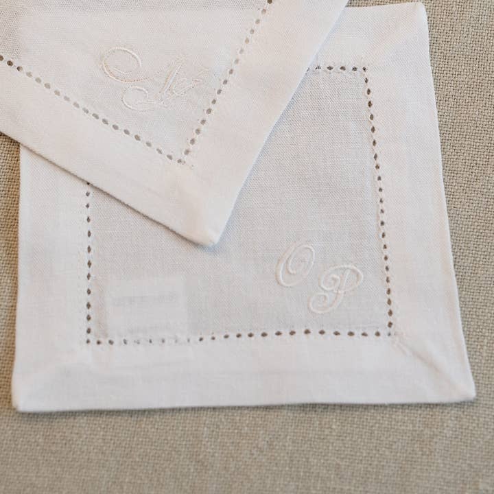 Mariaida Home - Wholesale Dinner & Cloth Napkin - Personalized White Cocktail Guardanapo3
