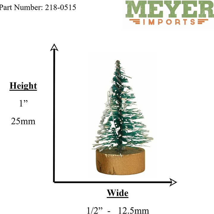 Micro Christmas Products by Meyer Imports (6pcs - 218-0515) for wholesale by Meyer Imports