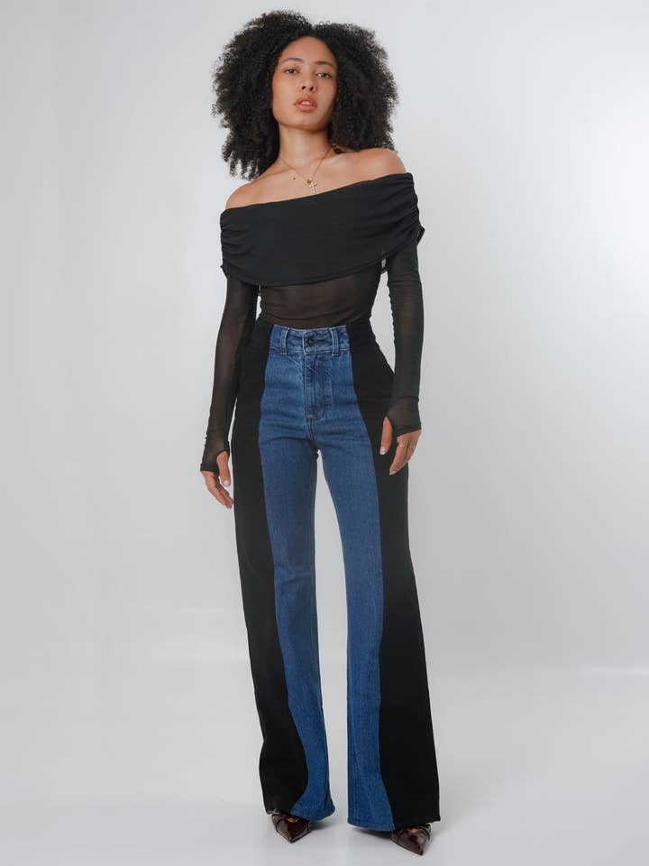 Brooke - Women's Mid Rise Straight Jeans for wholesale by Alien