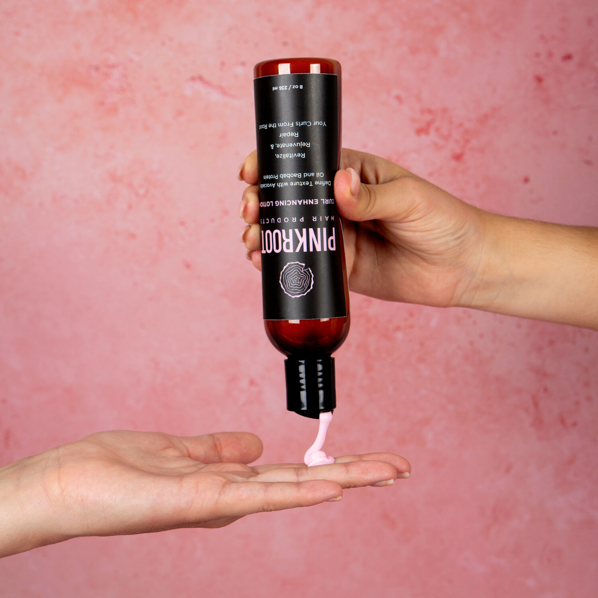 Pink Root Products - Wholesale Hair Leave-In Conditioner - Curl Enhancing Lotion4