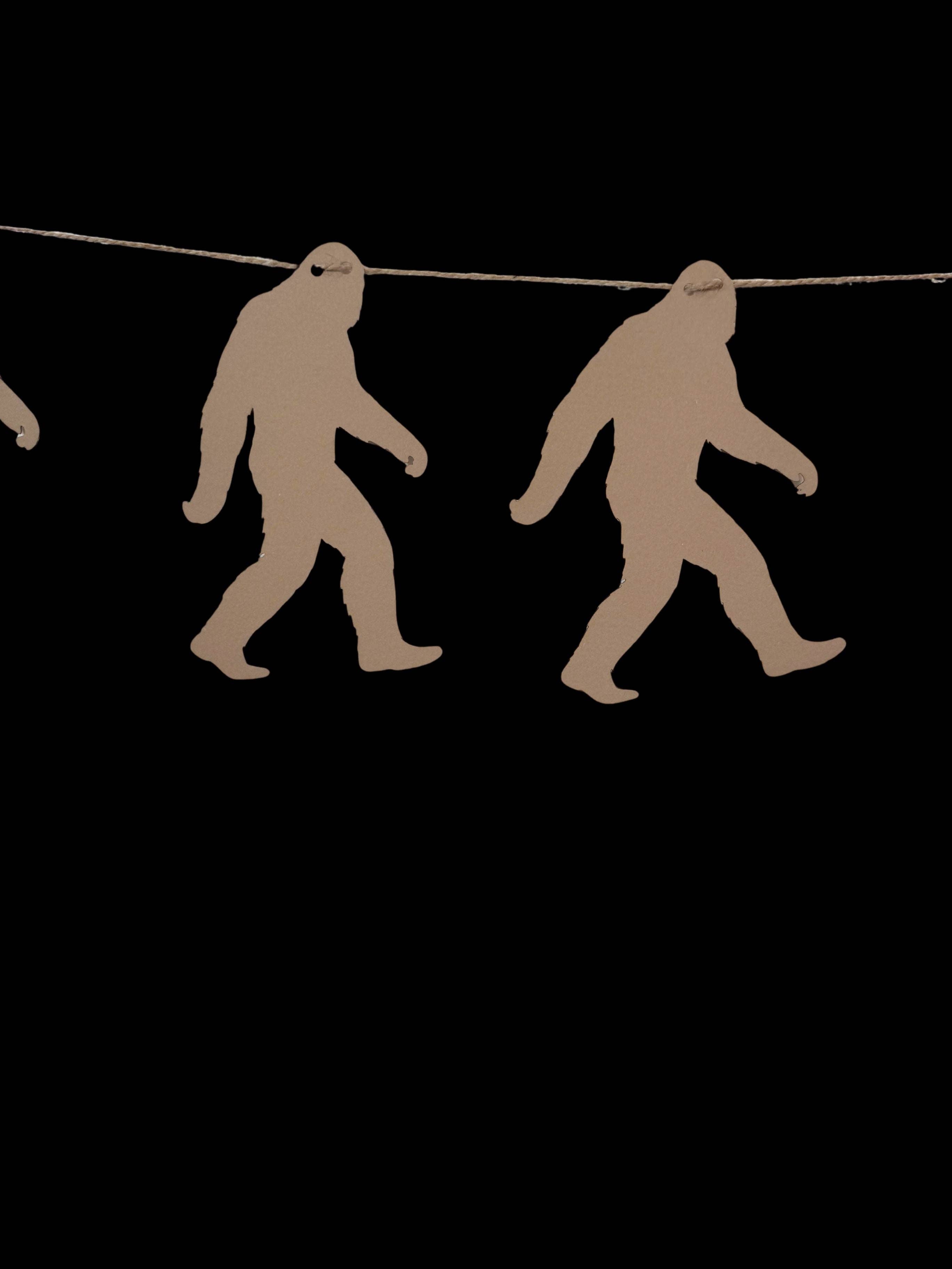 The Creative Garland Company - Wholesale Bunting/Garland - The Bigfoot / Sasquatch Garland4