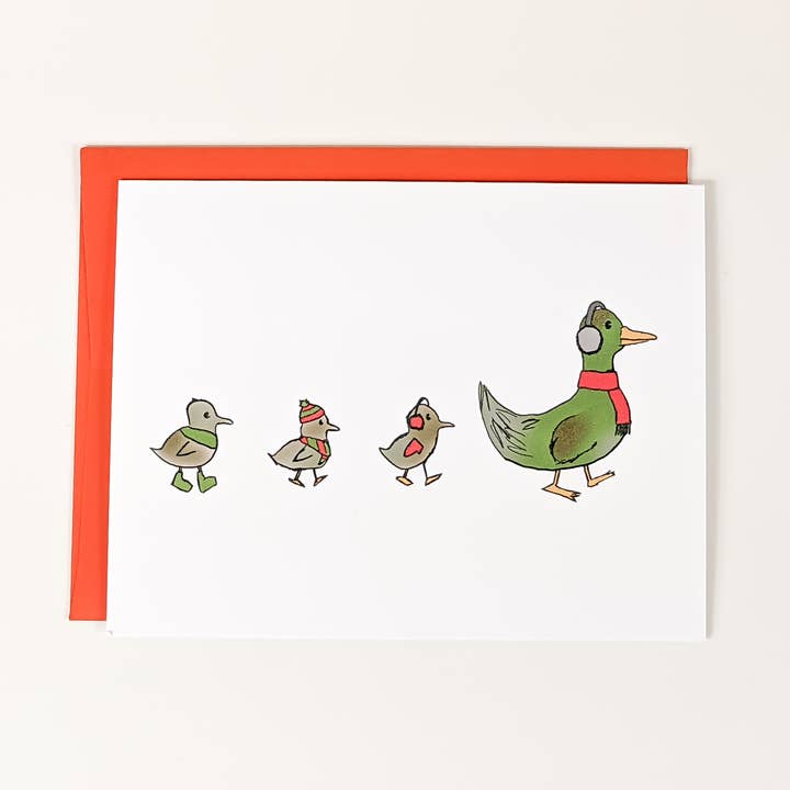 Winterenten-Karte für den Großhandel von Visual Splat